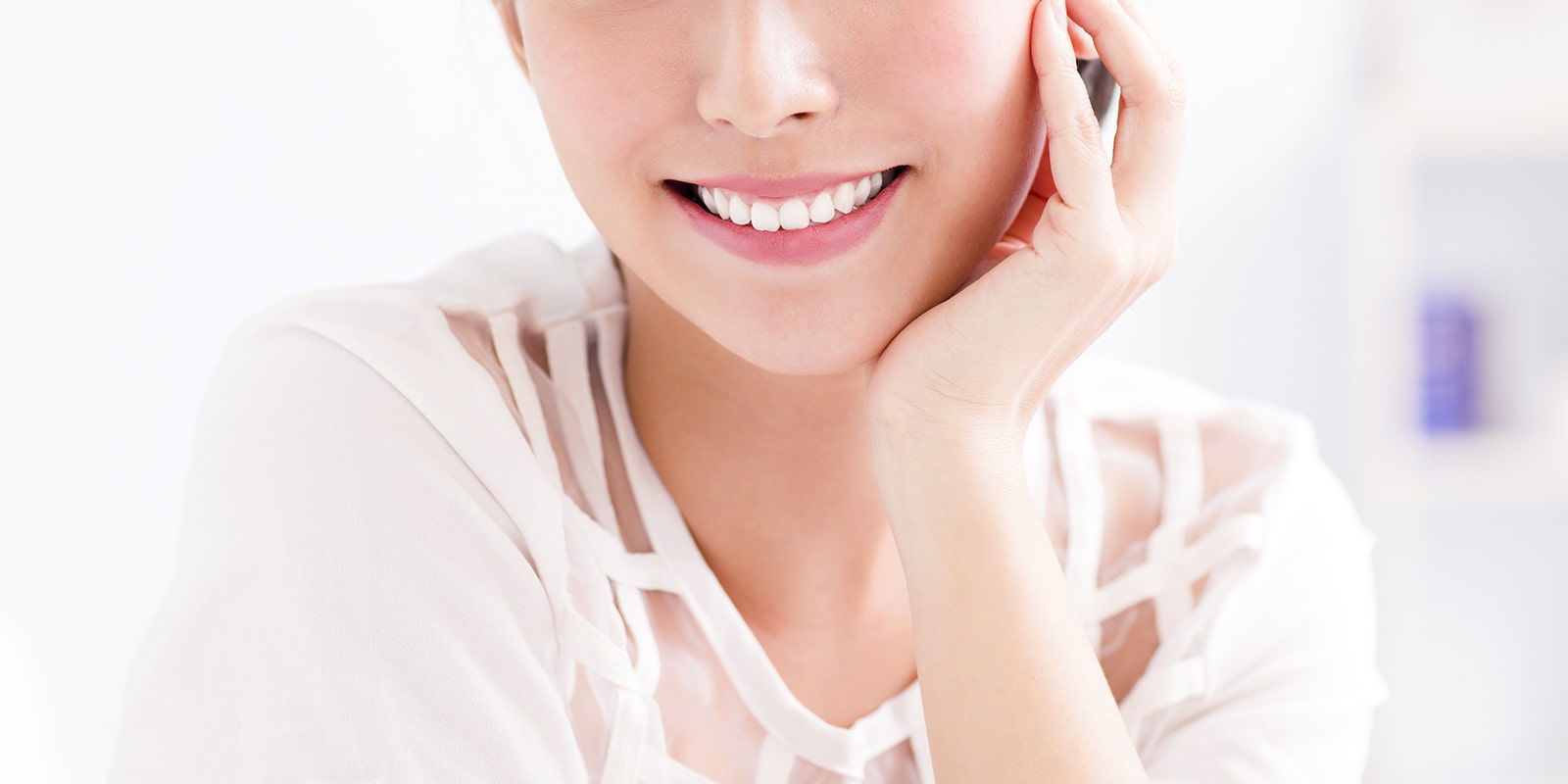 美しいスマイルのための審美性も重視